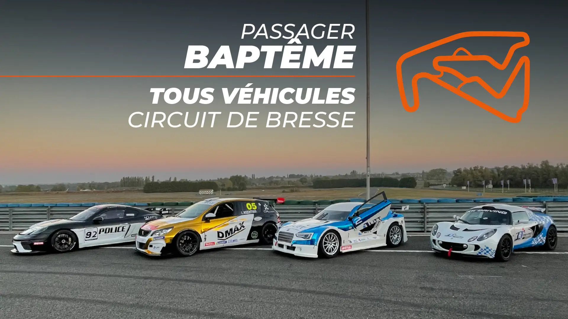 Baptême passager Circuit de Bresse