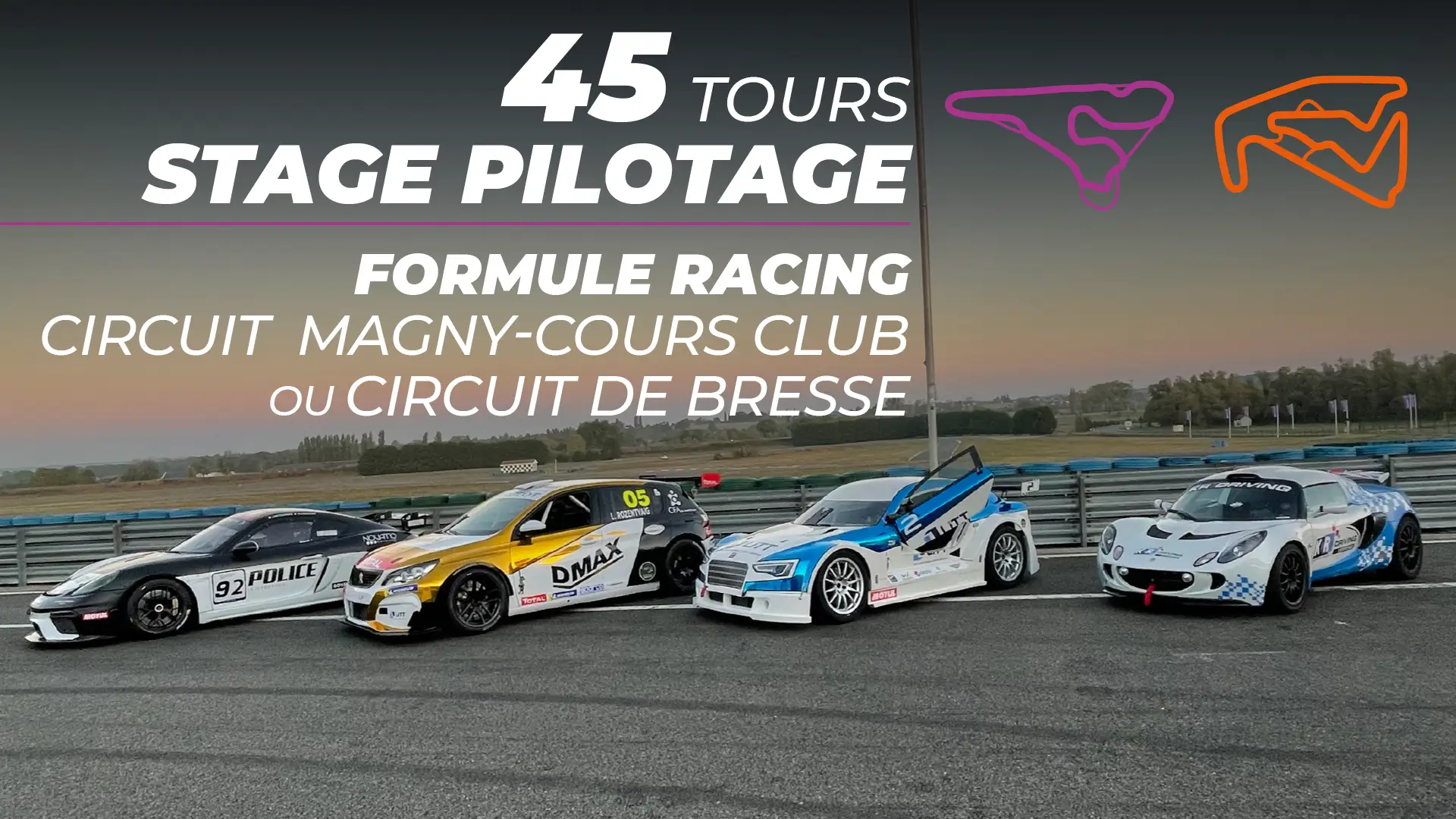 Formule pilotage racing 45 tours